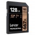 Lexar 667X Professional 128GB U3 V30  SDXCâ„¢ UHS-I Memory Cards (up to 100MB/s read, Write 90MB/s)