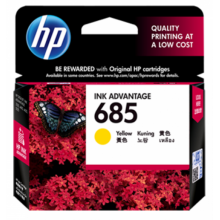 HP 685 Yellow Ink Cartridge (CZ124AA)