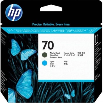 HP 70 DesignJet Printhead - Matte Black/Cyan (C9404A)