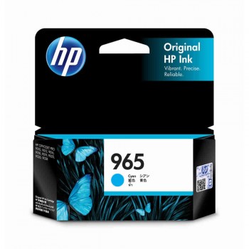 HP 965 Cyan Original Ink Cartridge