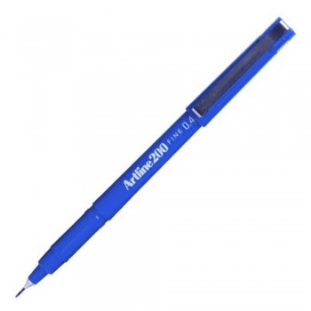 Artline 200 Fineliner Pen - EK-200 0.4mm Blue EK-200-L