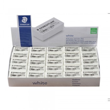 Staedtler Economy White Eraser (526 35F) 50pcs/box