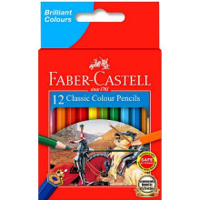 Faber Castell Colour pencils 12s (short)