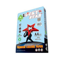 Lucky Star A4 80gsm Blue Colour Paper CS 120 – 450 Sheets